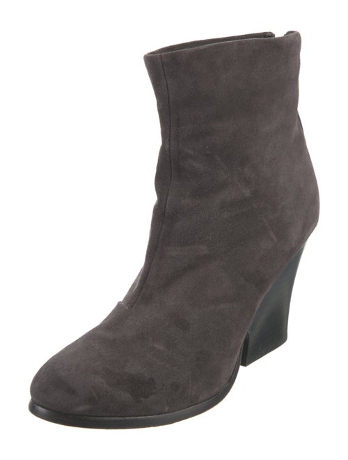 Rag & Bone Suede Tassel Accents Boots
