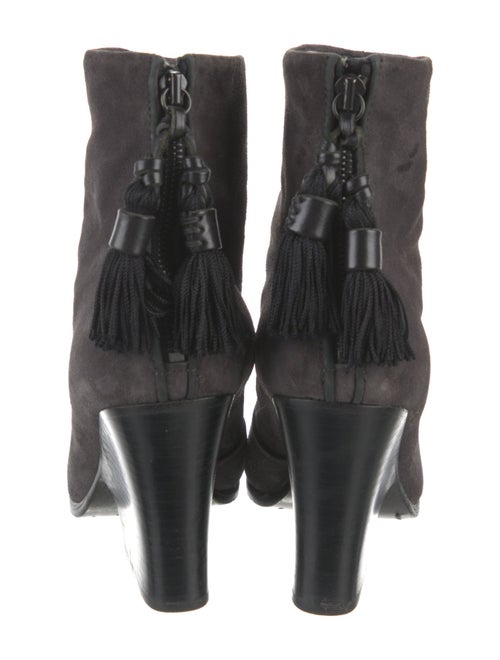 Rag & Bone Suede Tassel Accents Boots