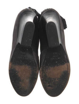 Rag & Bone Suede Tassel Accents Boots