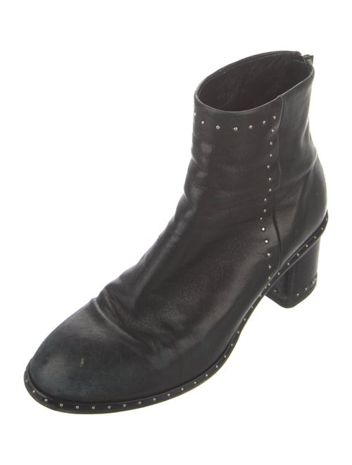 Rag & Bone Leather Studded Accents Boots