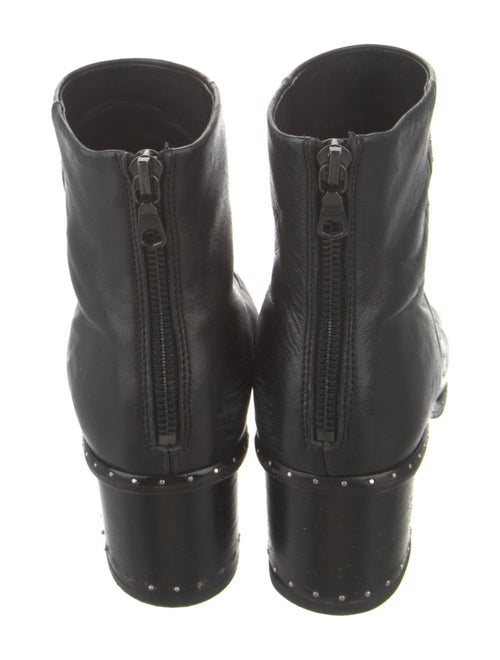 Rag & Bone Leather Studded Accents Boots