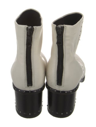 Rag & Bone Leather Studded Accents Boots