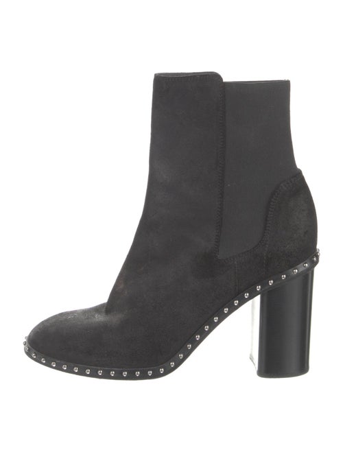 Rag & Bone Suede Studded Accents Sock Boots