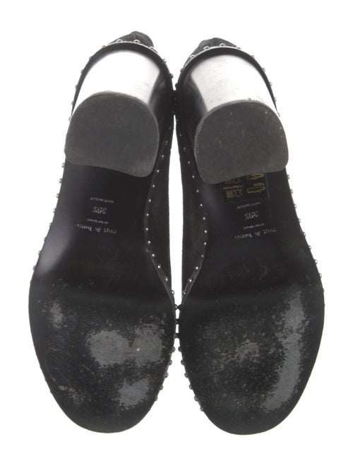 Rag & Bone Suede Studded Accents Sock Boots