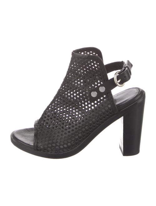 Rag & Bone Leather Lasercut Accents Slingback Sandals