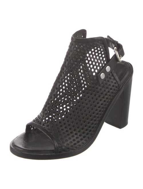 Rag & Bone Leather Lasercut Accents Slingback Sandals