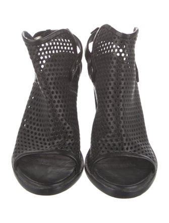 Rag & Bone Leather Lasercut Accents Slingback Sandals