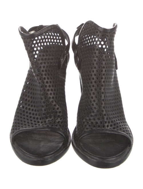 Rag & Bone Leather Lasercut Accents Slingback Sandals