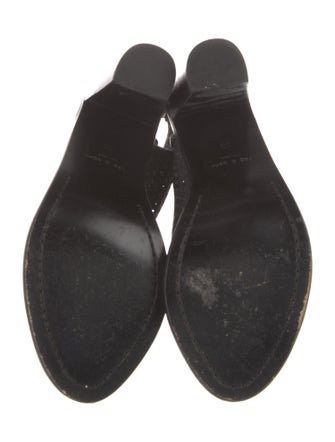 Rag & Bone Leather Lasercut Accents Slingback Sandals