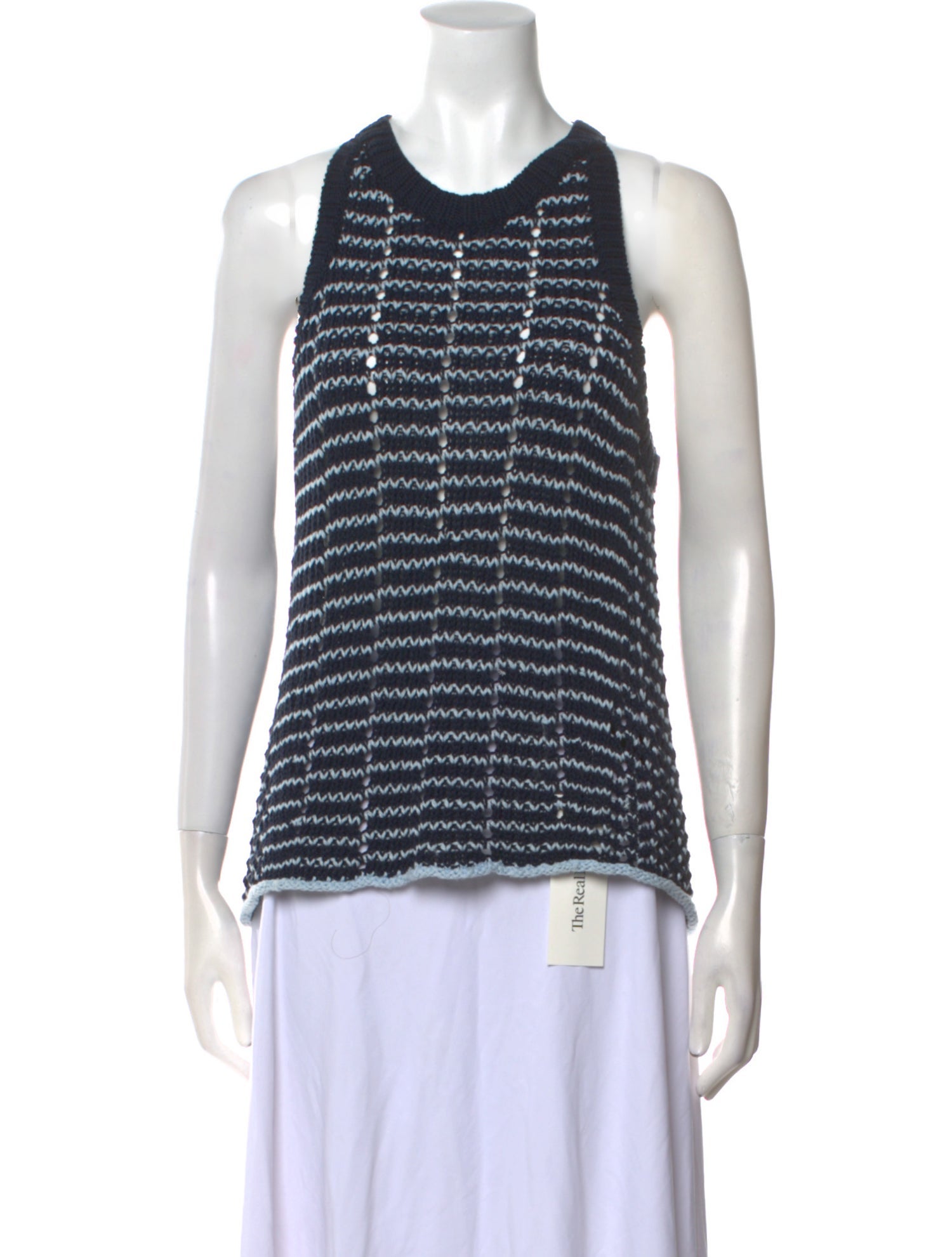 Rag & Bone Striped Scoop Neck Sweater