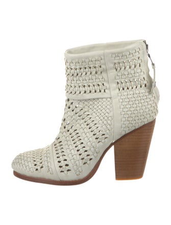 Rag & Bone Leather Printed Boots