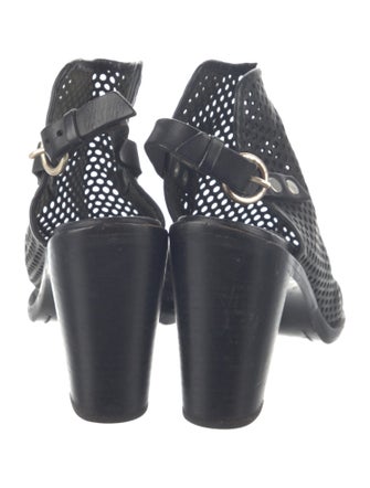 Rag & Bone Leather Lasercut Accents Slingback Sandals