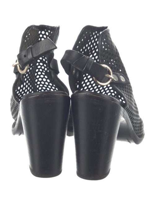 Rag & Bone Leather Lasercut Accents Slingback Sandals