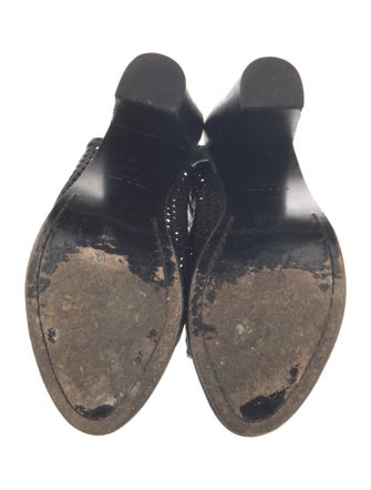 Rag & Bone Leather Lasercut Accents Slingback Sandals