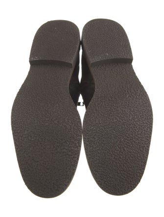 Rag & Bone Suede Leather Trim Embellishment Boots