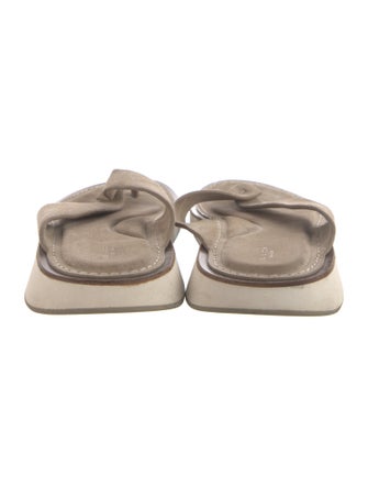Rag & Bone Suede Flip Flops