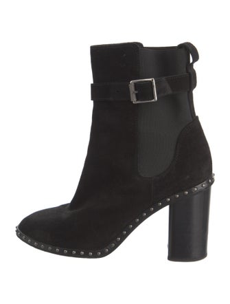 Rag & Bone Suede Studded Accents Boots