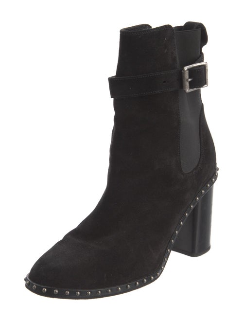 Rag & Bone Suede Studded Accents Boots