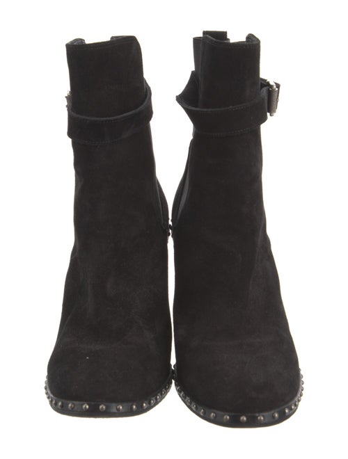 Rag & Bone Suede Studded Accents Boots