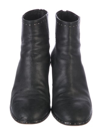 Rag & Bone Leather Studded Accents Boots