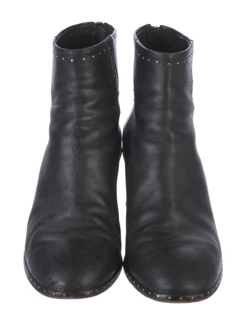Rag & Bone Leather Studded Accents Boots