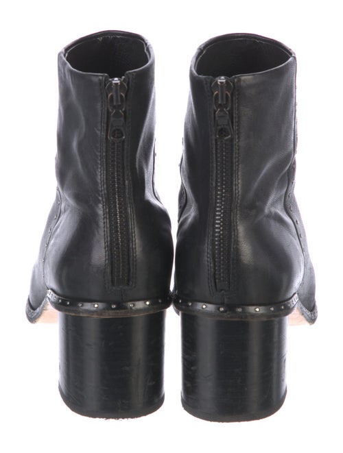 Rag & Bone Leather Studded Accents Boots