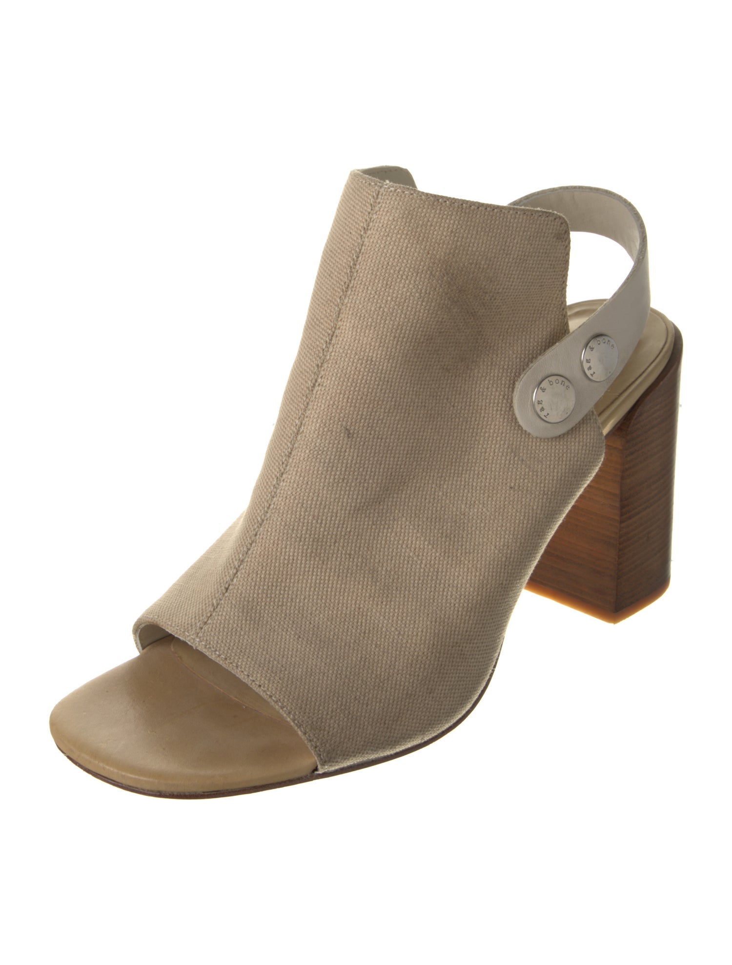 Rag & Bone Canvas Slingback Pumps