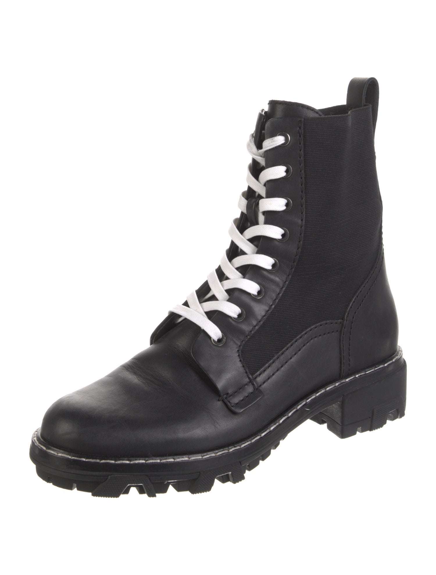 Rag & Bone Leather Combat Boots
