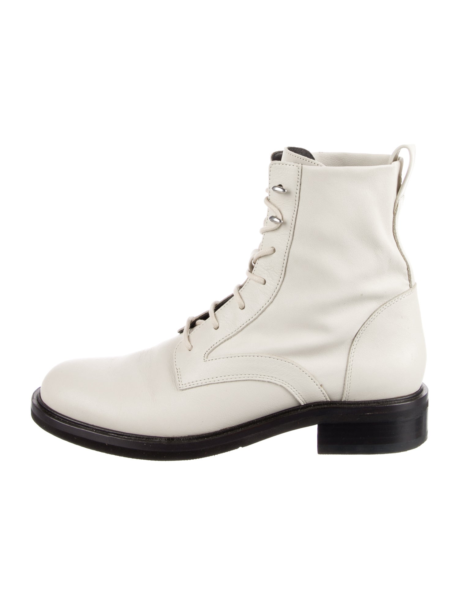 Rag & Bone Leather Combat Boots
