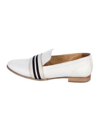 Rag & Bone Leather Striped Loafers