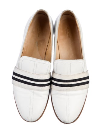 Rag & Bone Leather Striped Loafers