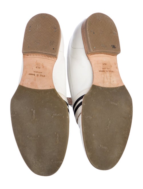 Rag & Bone Leather Striped Loafers