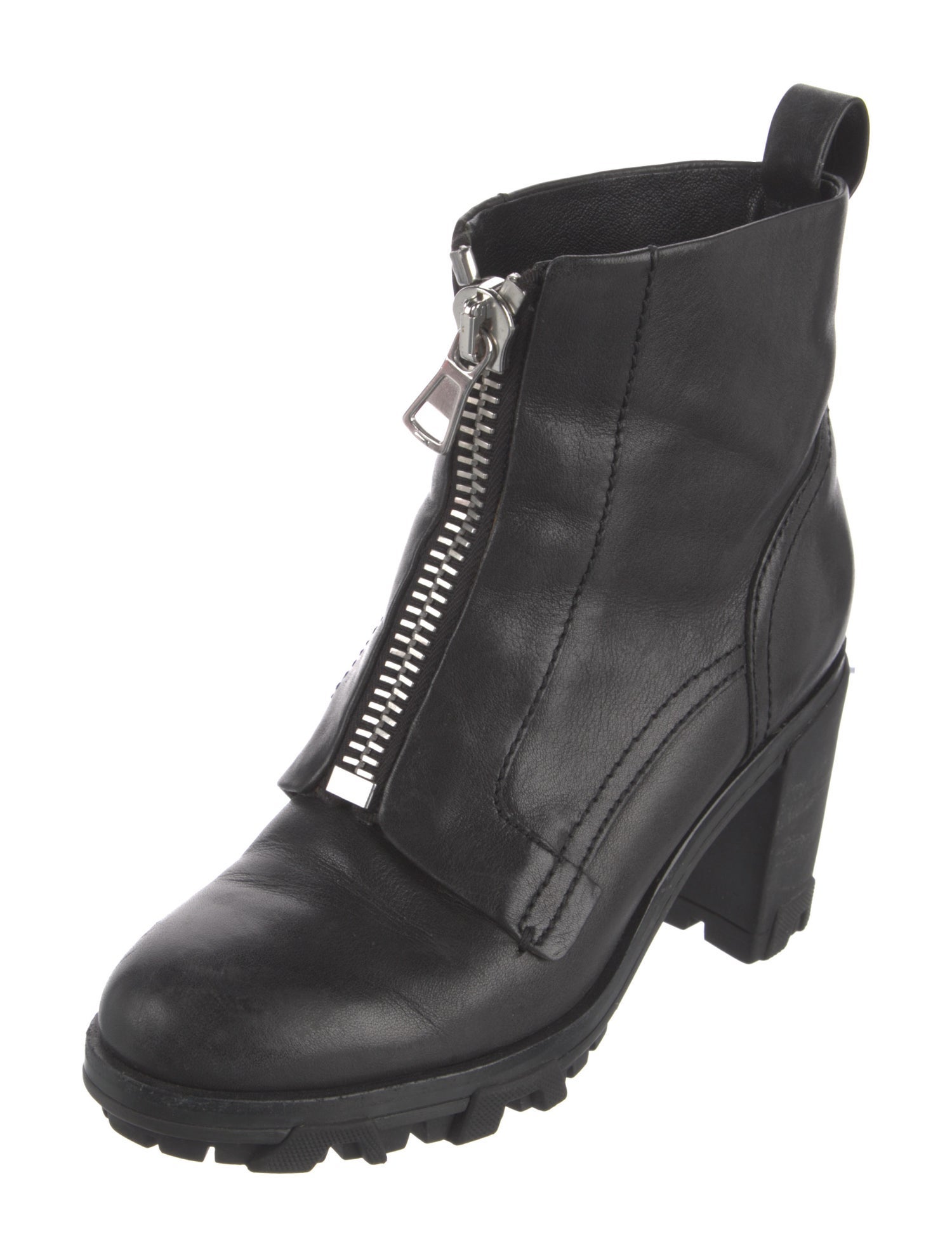 Rag & Bone Leather Lace-Up Boots