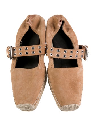 Rag & Bone Suede Mary Jane Flats