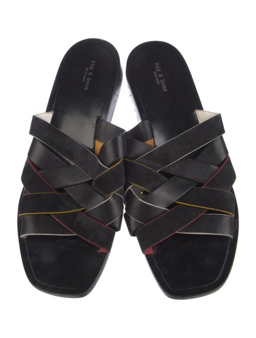 Rag & Bone Leather Slides