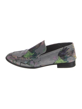 Rag & Bone Velvet Printed Loafers