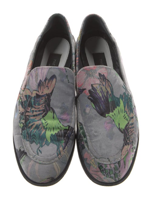 Rag & Bone Velvet Printed Loafers