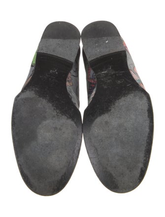 Rag & Bone Velvet Printed Loafers