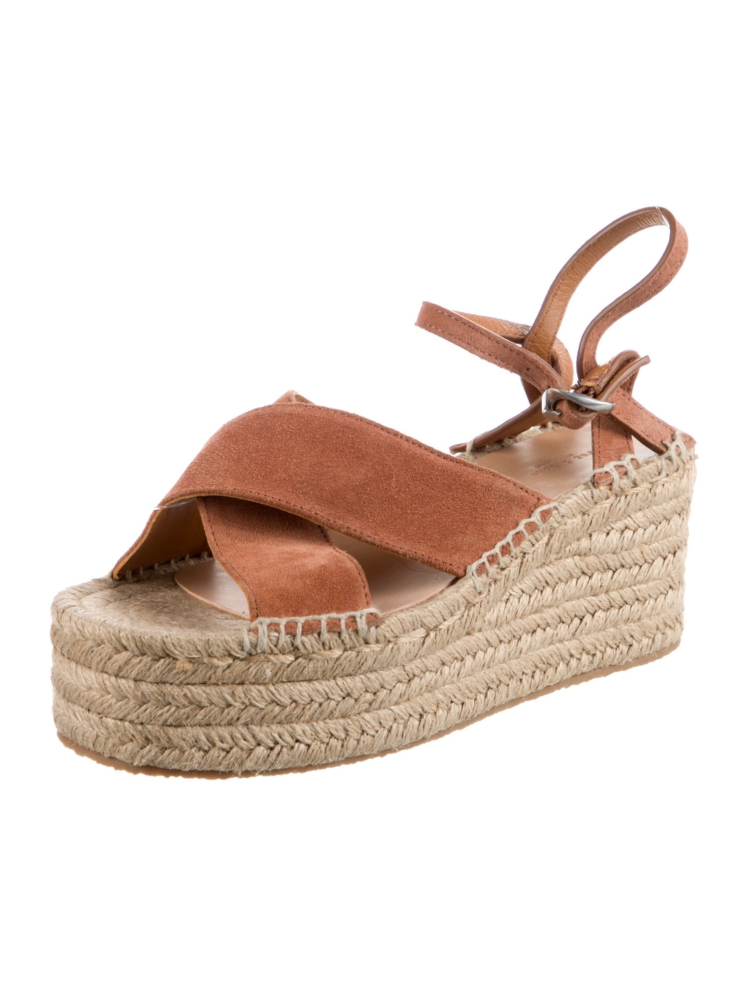 Rag & Bone Suede Braided Accents Espadrilles