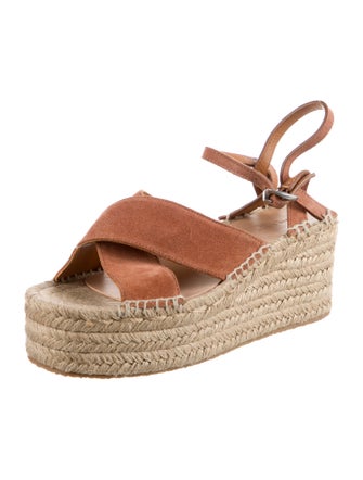 Rag & Bone Suede Braided Accents Espadrilles
