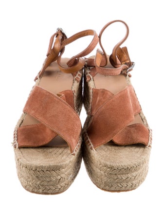 Rag & Bone Suede Braided Accents Espadrilles
