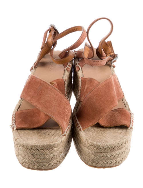 Rag & Bone Suede Braided Accents Espadrilles