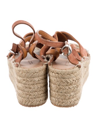 Rag & Bone Suede Braided Accents Espadrilles