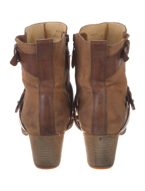 Rag & Bone Suede Leather Trim Embellishment Boots