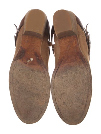 Rag & Bone Suede Leather Trim Embellishment Boots