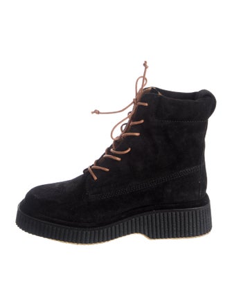 Rag & Bone Suede Combat Boots