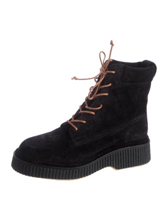 Rag & Bone Suede Combat Boots