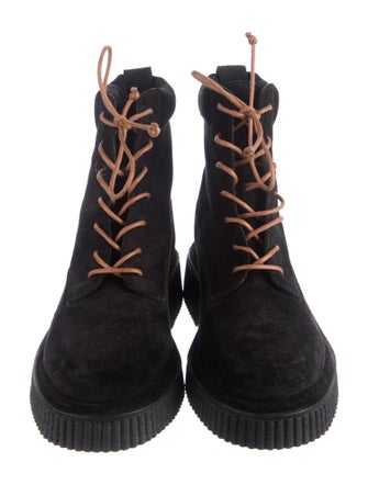 Rag & Bone Suede Combat Boots
