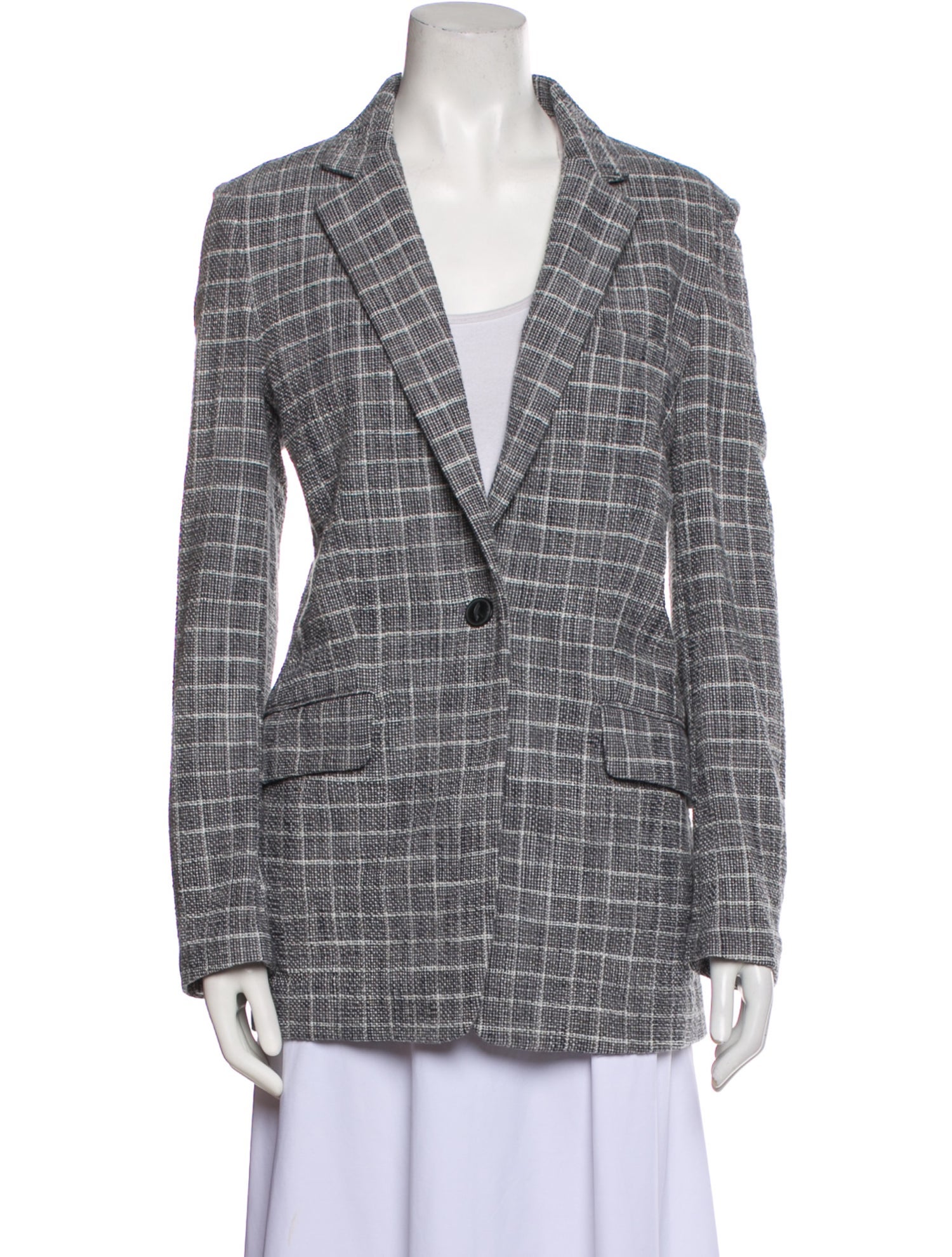 Rag & Bone Plaid Print Blazer w/ Tags