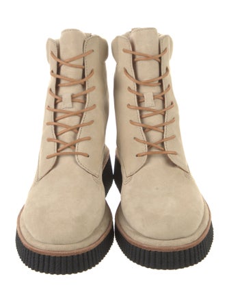 Rag & Bone Suede Combat Boots
